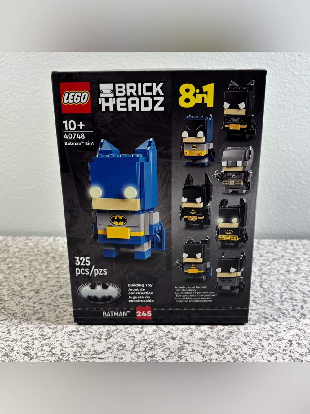 LEGO 40748 Brickheadz Batman 8-in-1 Retired Set Kit New